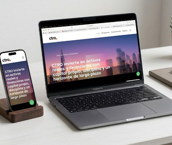 diseño web para empresas de inversión
